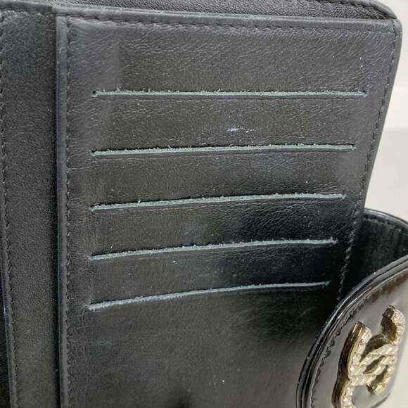 CHANEL Black Leather Wallet